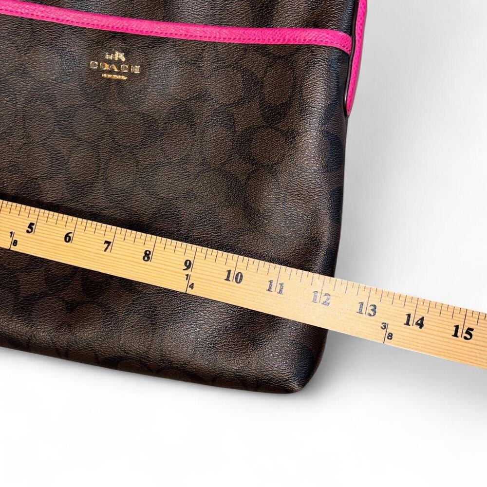 Coach brown and pink crossbody - Picture 7 of 7